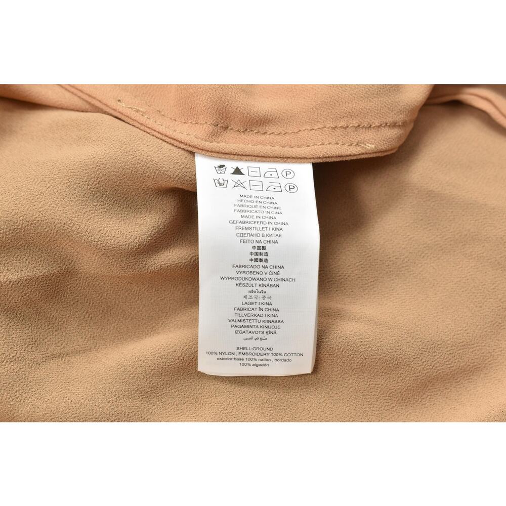 Michael Kors Women's Black Lace-Up Dress Size M Regular 100% Nylon - Picture 7 of 8